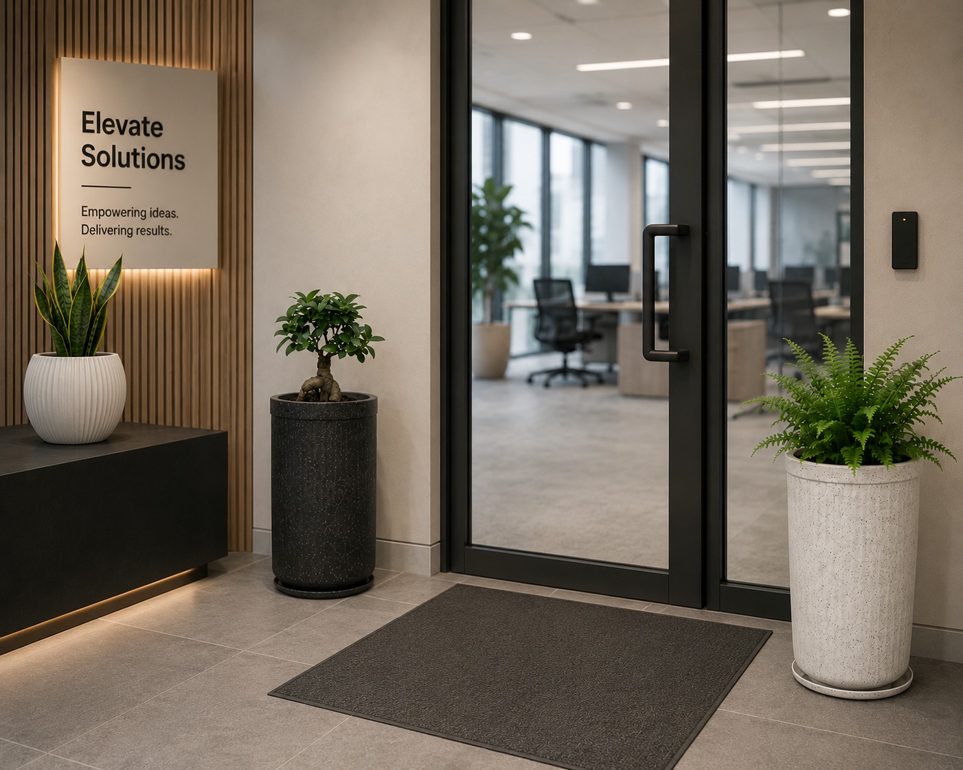 Corporate office planters